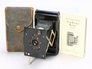 Kodak Vest Pocket Autographic Camera W/ Case