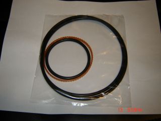 Eiki 16mm Projector Belts For Eiki Nt - 0,  Nt1,  Nt2 - 4 Belt Kit.  From Serial 50001