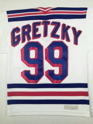 Classic Nhl York Rangers 99 Wayne Gretzky Youth Jersey Ccm Sz Small/medium
