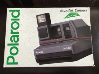 Polaroid Impulse Instant Camera - In Opened Box With Paperwork