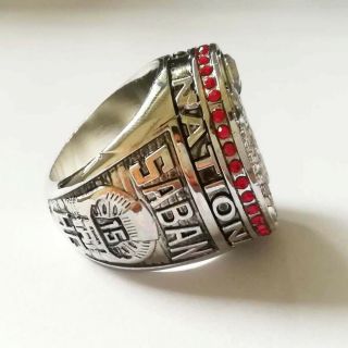 2012 Alabama Crimson Tide Saban College Football National Championship Ring 3