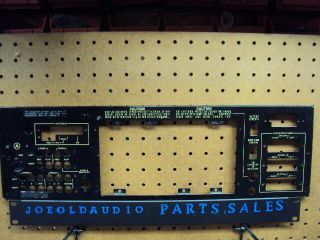Sansui 8080db Back Panel.  Rated 8 Out Of 10.  Read More Below.  Parting Out 8080db
