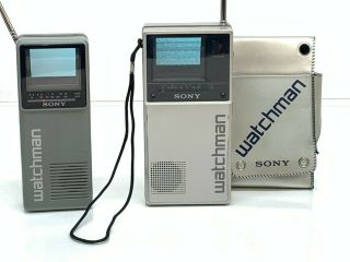 Sony Watchman Portable Analog Tv Model Fd - 20a Fd - 10a Portable Tv Sony