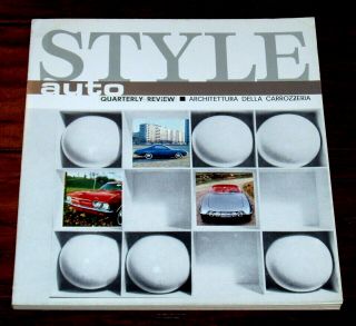 Style Auto 5 Architettura Della Carrozzeria - Softbound 1964 - 65 English Edition