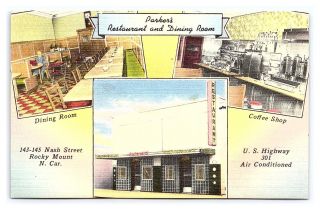 Vintage Postcard Parker 