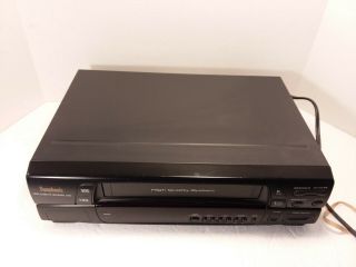 Symphonic 6480 Vintage VCR with Sony tape and AV cable 2