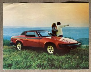 1976/1977 Triumph Tr7 Spoker Canadian Sales Brochure