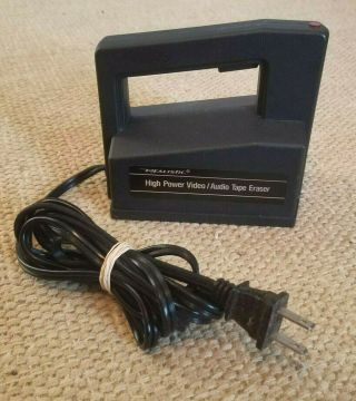 ✅ Realistic High Power Bulk Tape Eraser 44 - 233a Video Audio Radio Shack 1.  B1