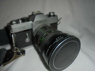 Vintage Canon Tx 35mm Camera Telesar Auto Zoom