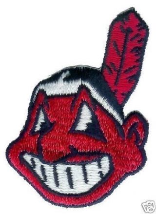 Cleveland Indians Mlb Baseball 3 " Chief Wahoo Team Logo Patch