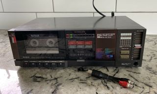 Vintage Aiwa Fx 30 Stereo Cassette Metal Tape Deck - Fully -