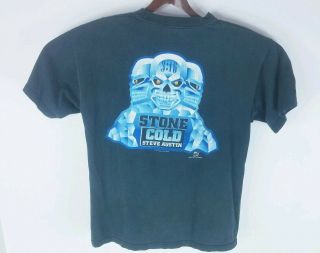 Vtg 1997/1998 Stone Cold Steve Austin 3:16 T - Shirt XL WWF WWE USA Skull 2