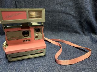 Vintage Polaroid Cool Cam 600 Pink / Gray