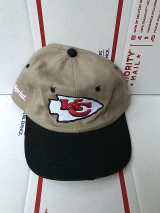 Vintage 1990s Kansas City Chiefs Hat Cap Team Nfl Football Fast Ship