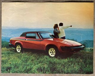1977 Triumph Tr7 Spoker Canadian Sales Brochure