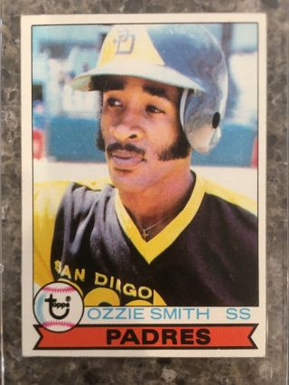 Ozzie Smith 1979 Topps 116 Rookie Card Nr Mnt Sharp Corners Well Centered