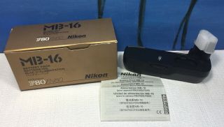 Nikon Mb 16 Battery Grip Aa Grip For Nikon N80,  F80 Camera.