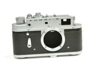 Zorki 4 Rangefinder Camera Body,  Based On Leica,  After Cla,  From 1969