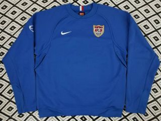 Nike Vintage Official Team Usa 2006 Soccer Pullover Sweater (sm) Therma Fit