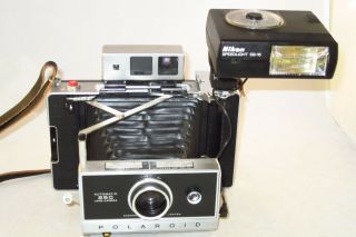 Electronic Flash For Polaroid Pack Film Cameras (100,  250,  And Others)