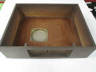 Wooden Box/base For A Sony Tc - 350 Reel To Reel Player