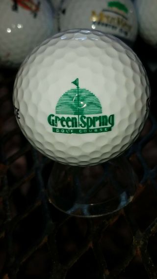 Green Spring Golf Course Logo Golf Ball Washington,  Ut