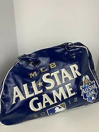 2012 Mlb All - Star Game Limited Edition Flight Bag Blue Kansas City Rare.