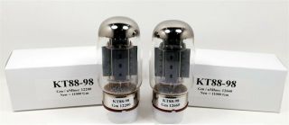 Kt88 Amplitrex Matched Pair Shuguang Kt88 - 98 Vacuum Power Tubes Tests 100