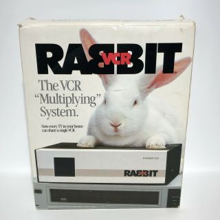 Vcr Rabbit Vcr Multiplying System Tr - 7000 Nos 1985 Rabbit Systems