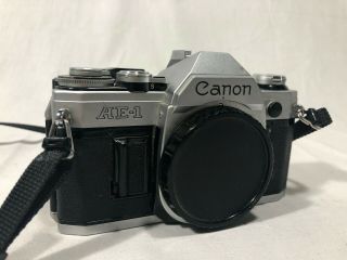 Vintage Canon Ae - 1 Slr Film Camera