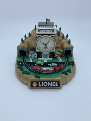 Vintage Lionel Trains Animated Talking Alarm Clock 100th Anniversary