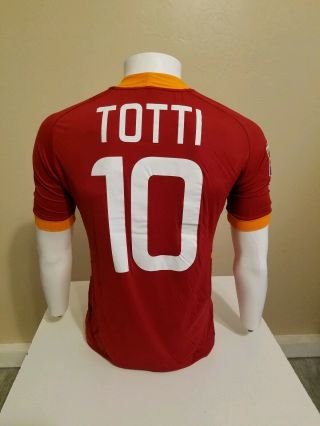 As Roma Jersey Kappa Totti Maillot Camiseta Champions League Juventus