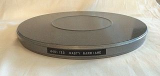 " Hasty Marriage “ 16mm Film - 1931 - Charley Chase - Comedy Short 21 Min.  B/w