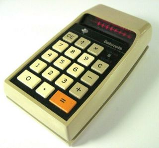 Vintage Texas Instruments Ti - 2500b Datamath Calculator With Case