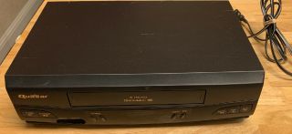 Quasar Vhq41m Vhs Vcr With No Remote.  And Great