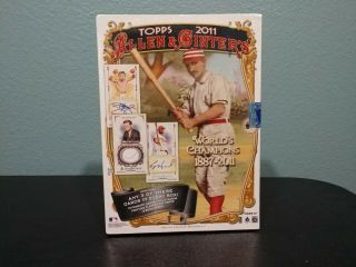 Factory 2011 Topps Allen & Ginter Baseball Hobby Box (24 Packs/8 Cards)