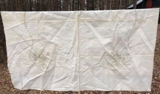 Stamped For Embroidery Vogart All Cotton Table Runner Scarf 35x35 Vintage