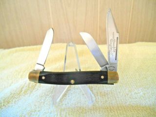 Vintage Frontier Double Edge 4135 Imperial Stainless Usa Pocket Knife