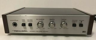 Vtg Radio Shack Realistic Stereo Reverb System 42 - 2108,