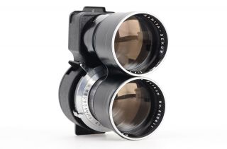 :Mamiya Sekor 18cm 180mm f4.  5 TLR Lens w Case & Mask for C220 C330 2