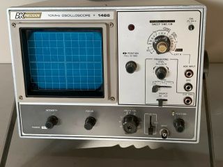 B&k Precision Model 1456 / 10 Mhz Oscilloscope Not Since Being In Storage