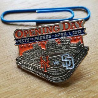 Mets Opening Day Pin Citi Field 2013