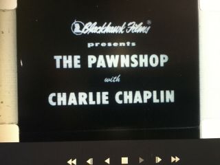 16mm Film Charlie Chaplin Pawnshop Blackhawk Print