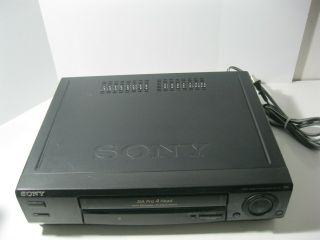 Sony Slv - 478 4 - Head Vcr Vhs,  Great - No Remote