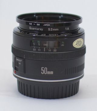 Canon 50mm F/1.  8 Ii Prime Lens For Canon Ef Mount Cameras