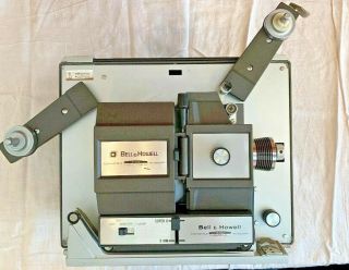 Bell & Howell 8 & 8mm Movie Projector Model 456a Autoload