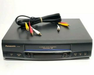 Panasonic Omnivision Pv - 9450 4 Head Hifi Stereo Vcr Video Cassette Recorder Euc