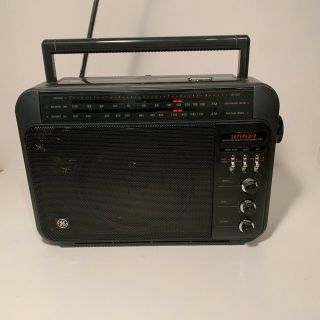 Vintage Ge 7 - 2887a Radio Am/fm Long Range Hi Performance - & Worked