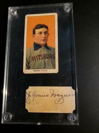 1909 T206 Honus Wagner Piedmont Baseball Card (reprint)
