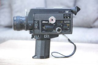 Nikon R8 - 8 Camera,  Cine Nikkor Zoom 1:1.  8 F=7.  5 - 60mm